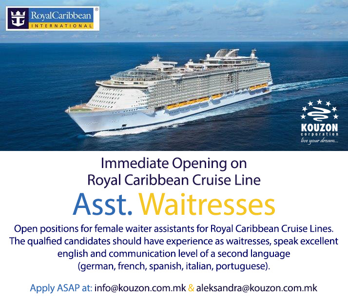 Immediate-Opening-on-Royal-Caribbean-Cruise-Line-Asst.-Waitresses_1