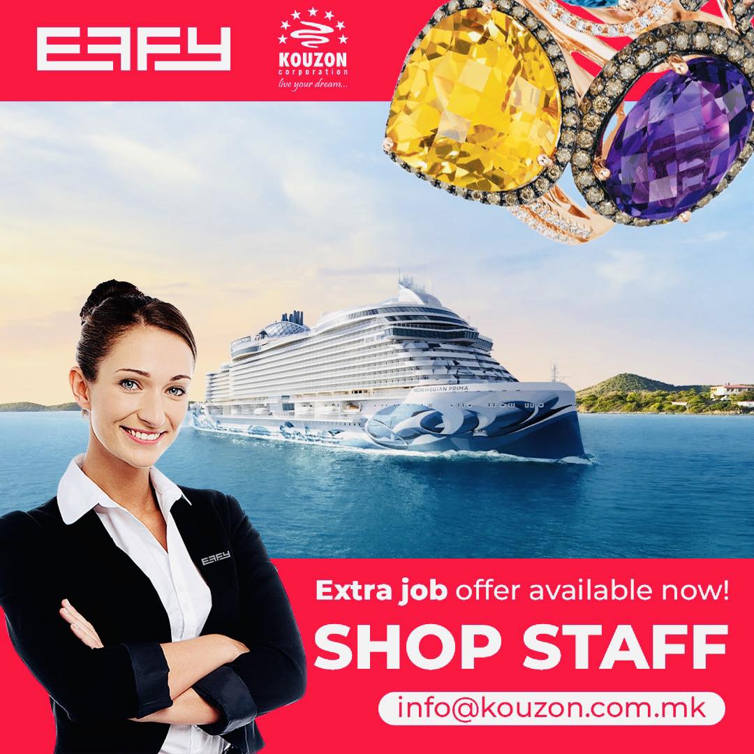 Kouzon Corporation KOUZON CRUISE SHIP EMPLOYMENT – EFFY jewelry - Kouzon  Corporation